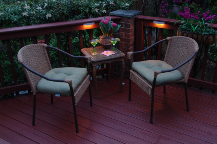Crescent Series Deck Rail Light - Single Sided Single sided dec
