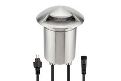 DL350A LED Marine Series Stainless Steel Dock Light - 1 Hatch - Warm White