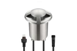 DL350E LED Marine Series Stainless Steel Dock Light - 4 Hatch - Warm White
