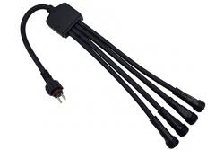 Plug & Play 4-Way Cable Splitter